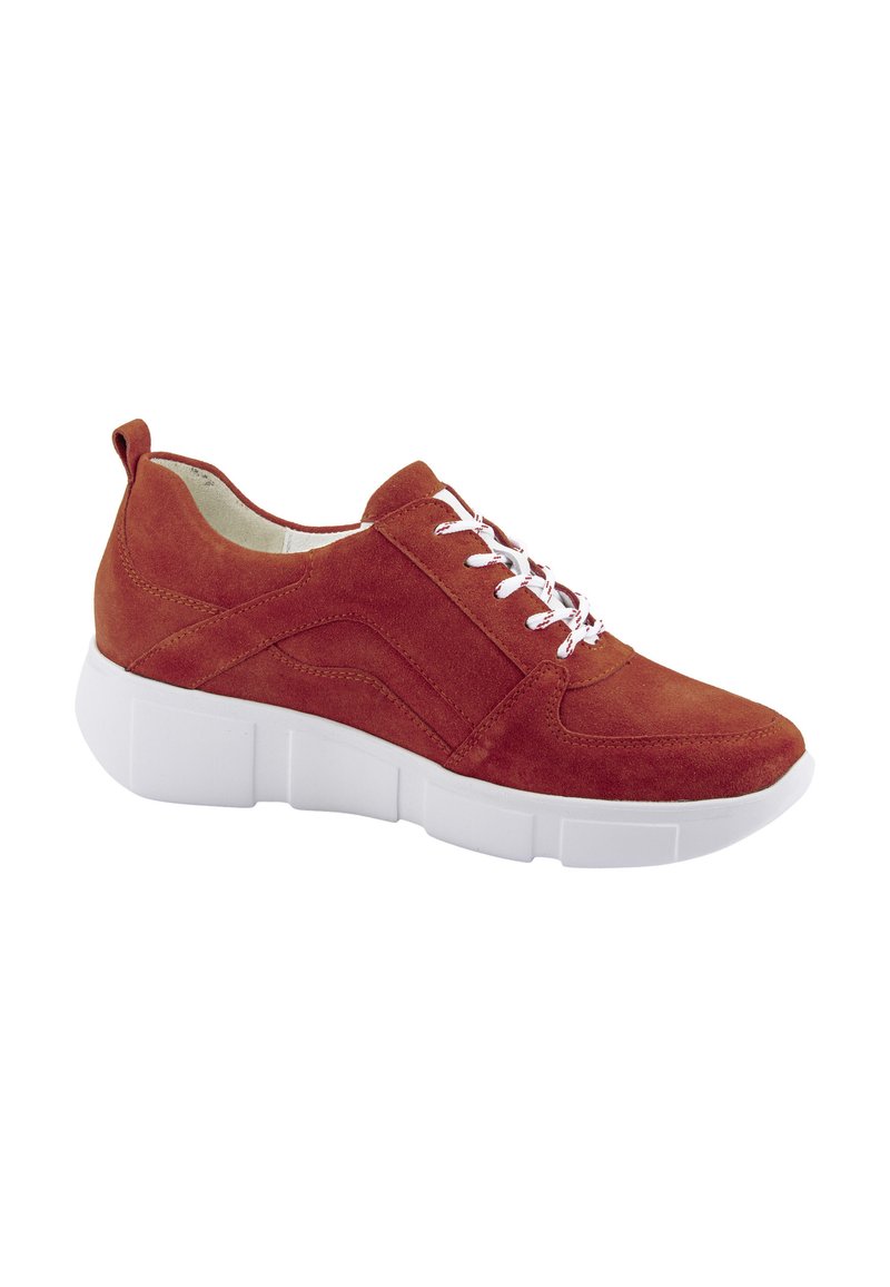 Damen Sneaker low | Waldläufer Sneaker low rot weiss/rot - LE51425 Damen Sneaker low | Waldläufer Sneaker low rot weiss/rot - LE51425