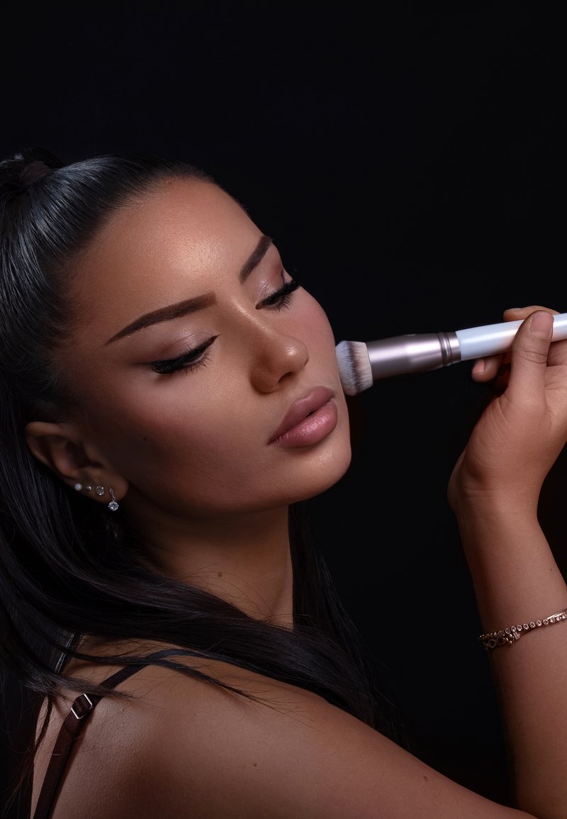 Damen Make-up | Luvia Cosmetics BLURRING BUFFER Make-up-Pinsel pearl white/coffee brown/mehrfarbig - WC76911 Damen Make-up | Luvia Cosmetics BLURRING BUFFER Make-up-Pinsel pearl white/coffee brown/mehrfarbig - WC76911