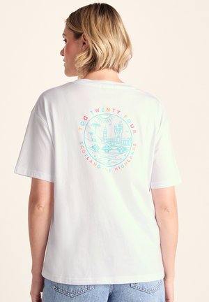 TOG24, SCOTLAND WOMENS T-SHIRT OPTIC WHITE - Print T-shirt - optic white