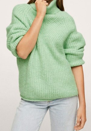 Strickpullover - green