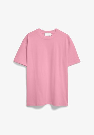 ARMEDANGELS, MAARKOS MID WEIGHT - T-Shirt basic - washed berry
