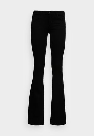 Vaqueros a campana - black denim