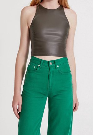 Débardeur - mottled dark green