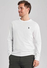 U.S. Polo Assn. BROLIN - Ilgarankovis viršutinės dalies drabužis - cloud dancer