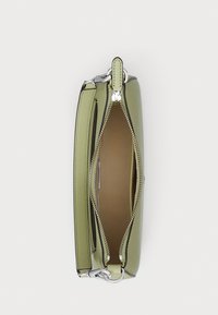 Lauren Ralph Lauren CROSSHATCH LEATHER MEDIUM DANNI BAG - Mala de mão - light olive