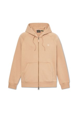 Timberland, FULL ZIP HOODIE. - Zip-up sweatshirt - - medium beige