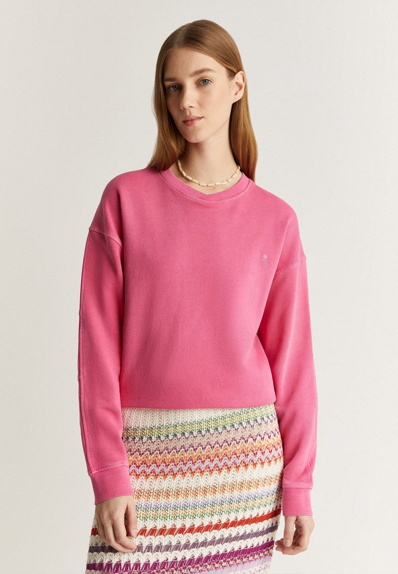 Scalpers Sweatshirt - fucsia