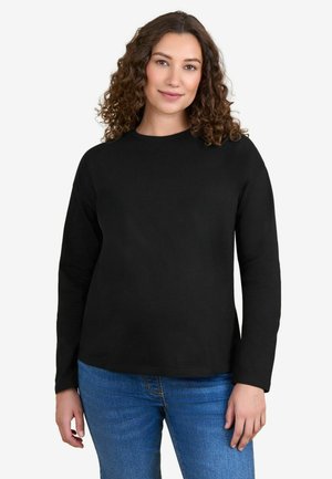 FIT LONG SLEEVE  - Hosszú ujjú felső - black