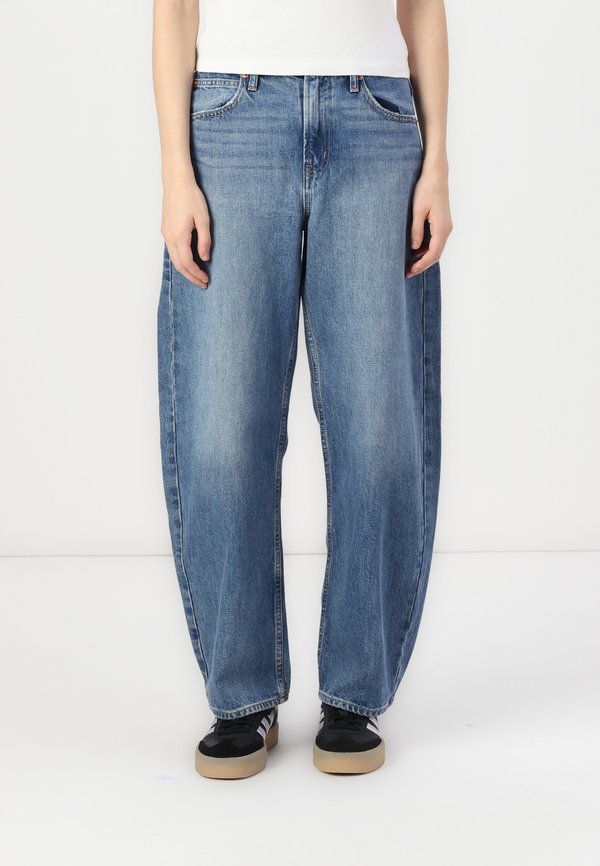 BARREL HERSH - Relaxed fit jeans - medium indigo