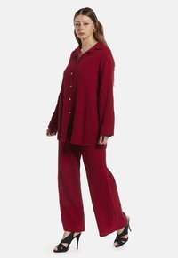 Elara SET - Pyjama - weinrot