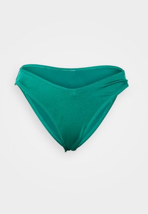 SPACE HIGH LEG V BRIEF - Cuecas de biquíni - green