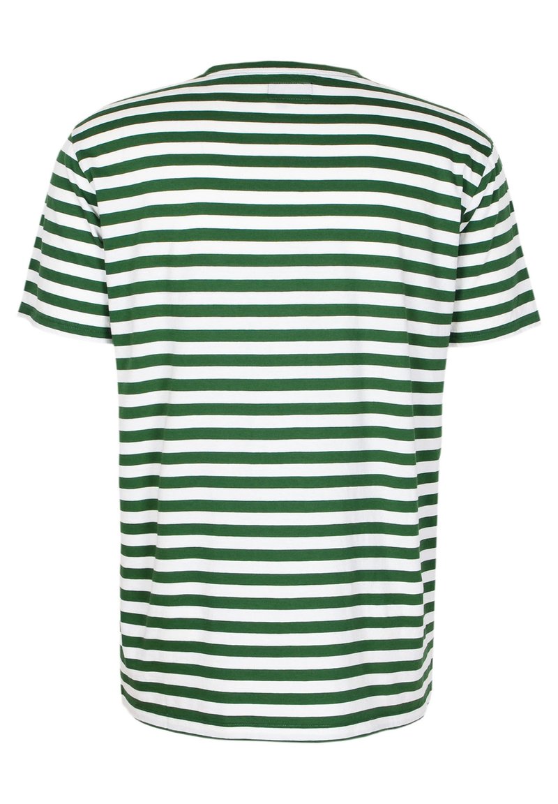 Herren T-Shirts basic | Honesty Rules STRIPED T-Shirt print greenwhite/grün - XF97462 Herren T-Shirts basic | Honesty Rules STRIPED T-Shirt print greenwhite/grün - XF97462
