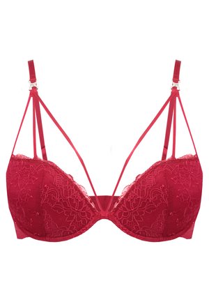 BRA - Push-up podprsenka - red