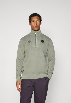 adidas Originals FC BAYERN ICON HALF ZIP  - Club wear - base green