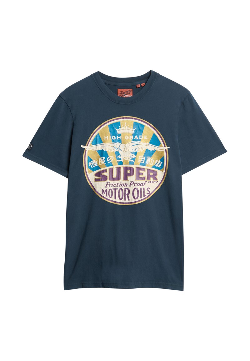 Superdry & Co T-shirt print blauw