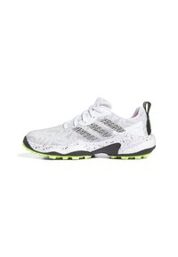 adidas Golf CODECHAOS 25 SPIKELESS - Golf shoes - cloud white   core black   lucid lemon