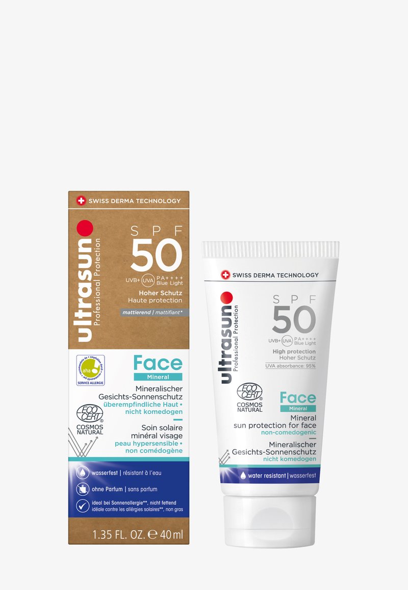 Ultrasun - MINERAL FACE SPF50 - Crema solare, Ingrandire