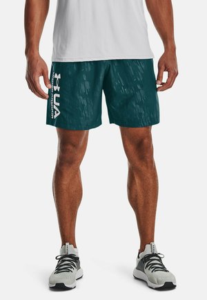 EMBOSS - Krótkie spodenki sportowe - tourmaline teal