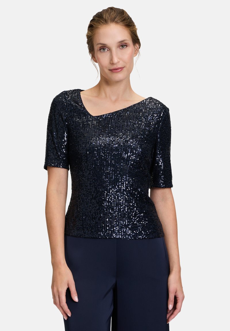 Haut Femme Paillettes Asymétrique Coupe Ajustée Pour Fête Et Soirée  Taille S à XXL