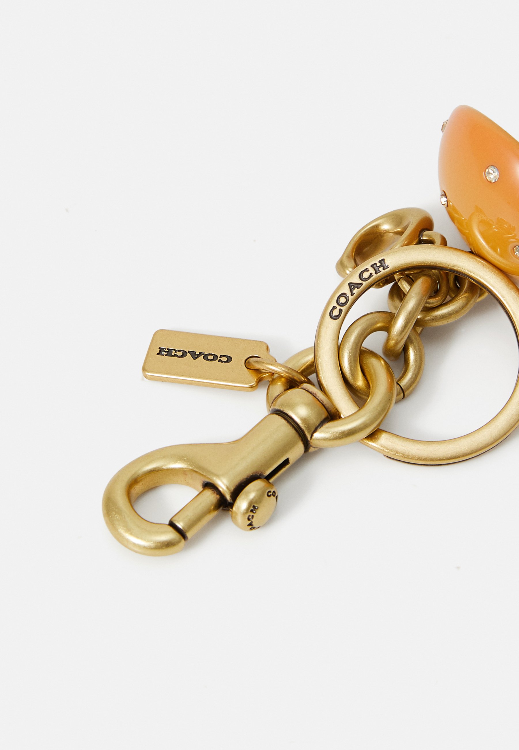 キーホルダー・キーリング Coach Motif Chain Keyring - Coach - Acetate - Multi COACH MOTIF CHAIN BAG CHARM - Keyring - multi/multi-coloured