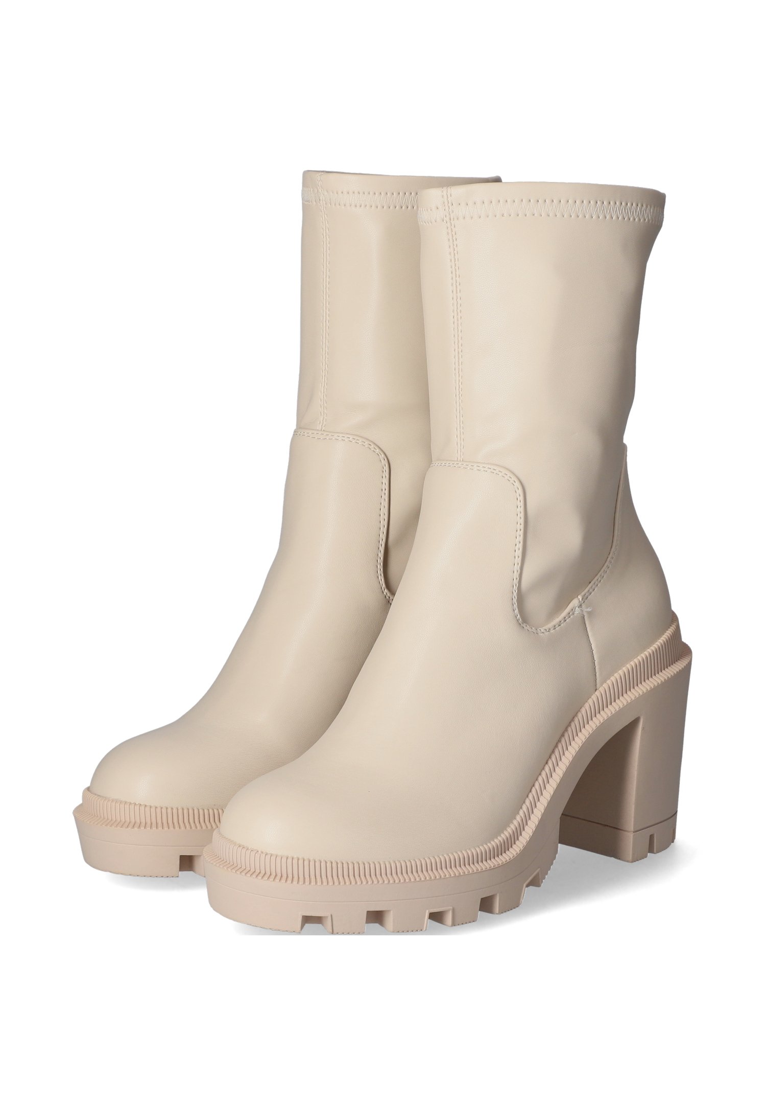 La Strada Enkellaarsjes met plateauzool - beige - Zalando.nl