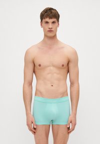 Calvin Klein Underwear - LOW RISE TRUNK 3 PACK - Uske bokserice - faded denim/celadon tint/beau Minijatura 1