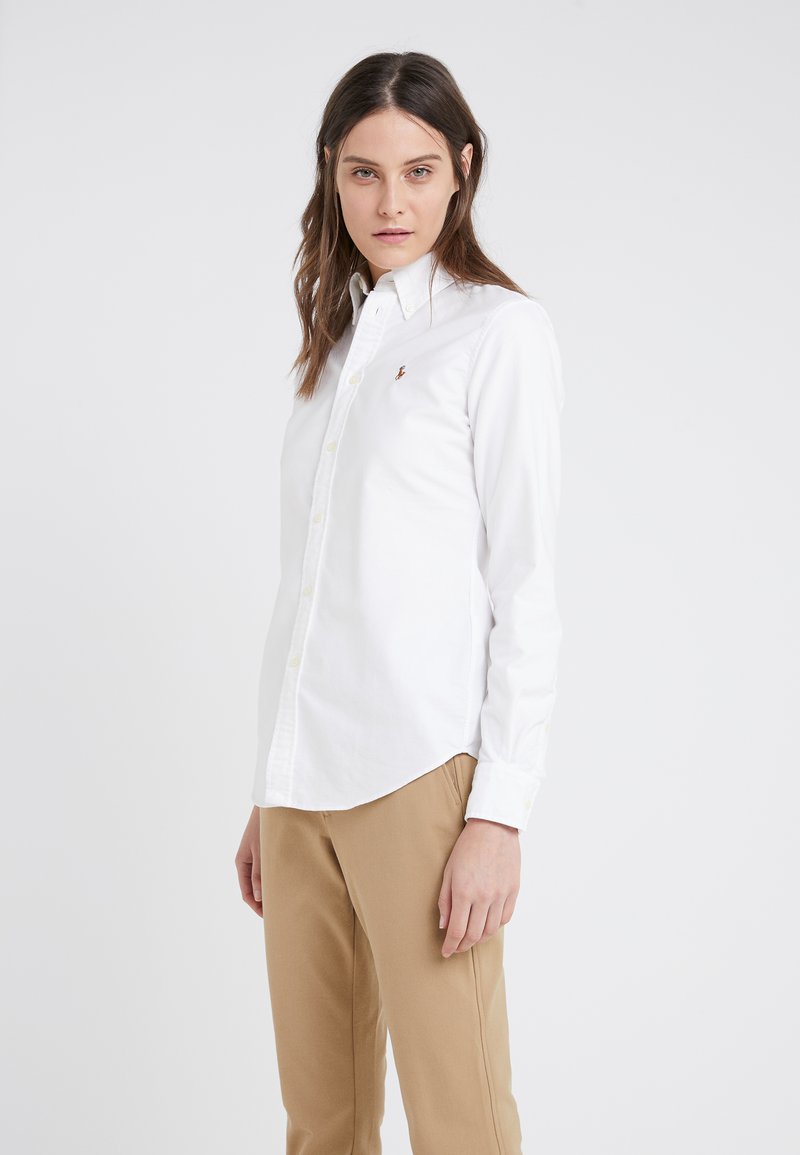 Polo Ralph Lauren - HARPER CUSTOM FIT - Skjorta - white, Förstora