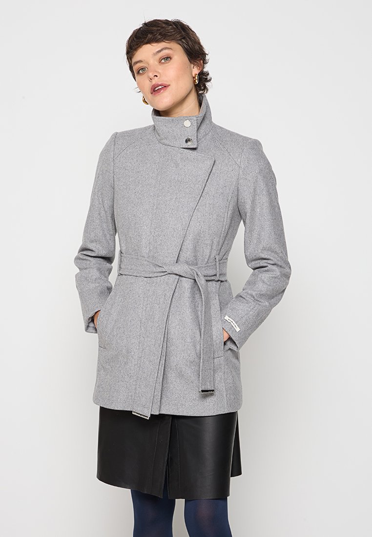 Ted Baker Halflange jas grijs