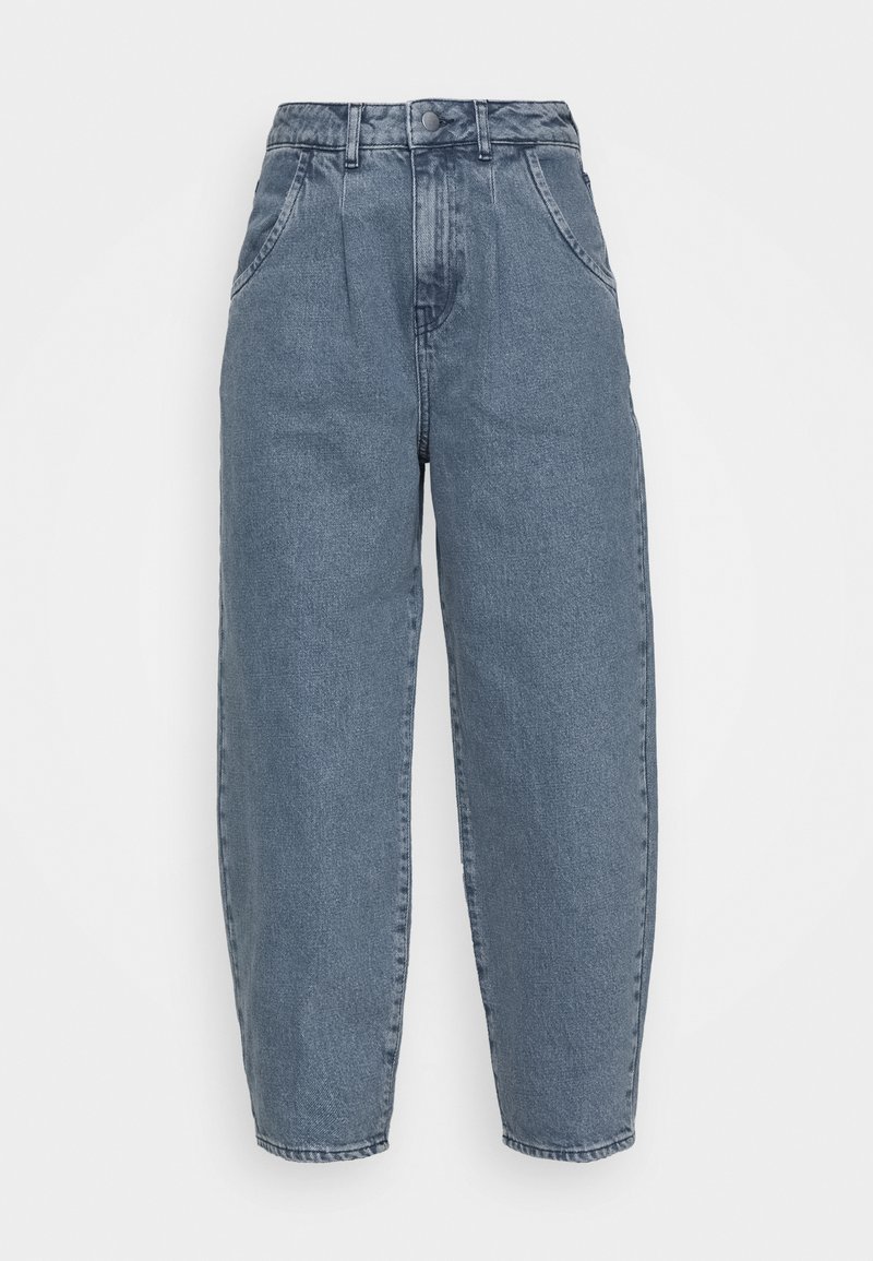 Nu In High Rise Barrel Cropped Jeans Bootcut Jeans Mid Blue Wash Blue Denim Zalando Ie Nu In High Rise Barrel Cropped Jeans Bootcut Jeans Mid Blue Wash Blue Denim Zalando Ie