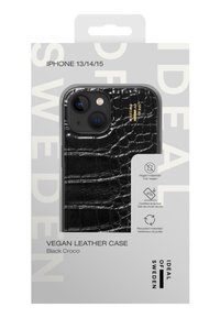 iDeal of Sweden VEGAN CASE IPHONE 13 / 14 / 15 / 16E - Mobiletui - black