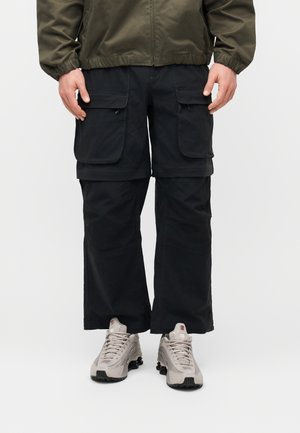 SMITH ZIPOFF - Παντελόνι cargo - black/anthracite/summit white