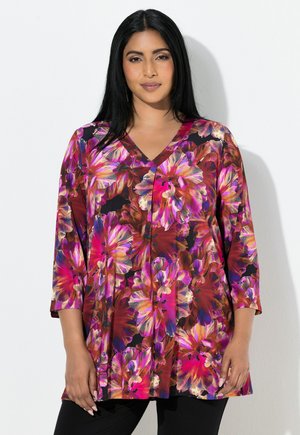 Langærmet T-shirt - berry