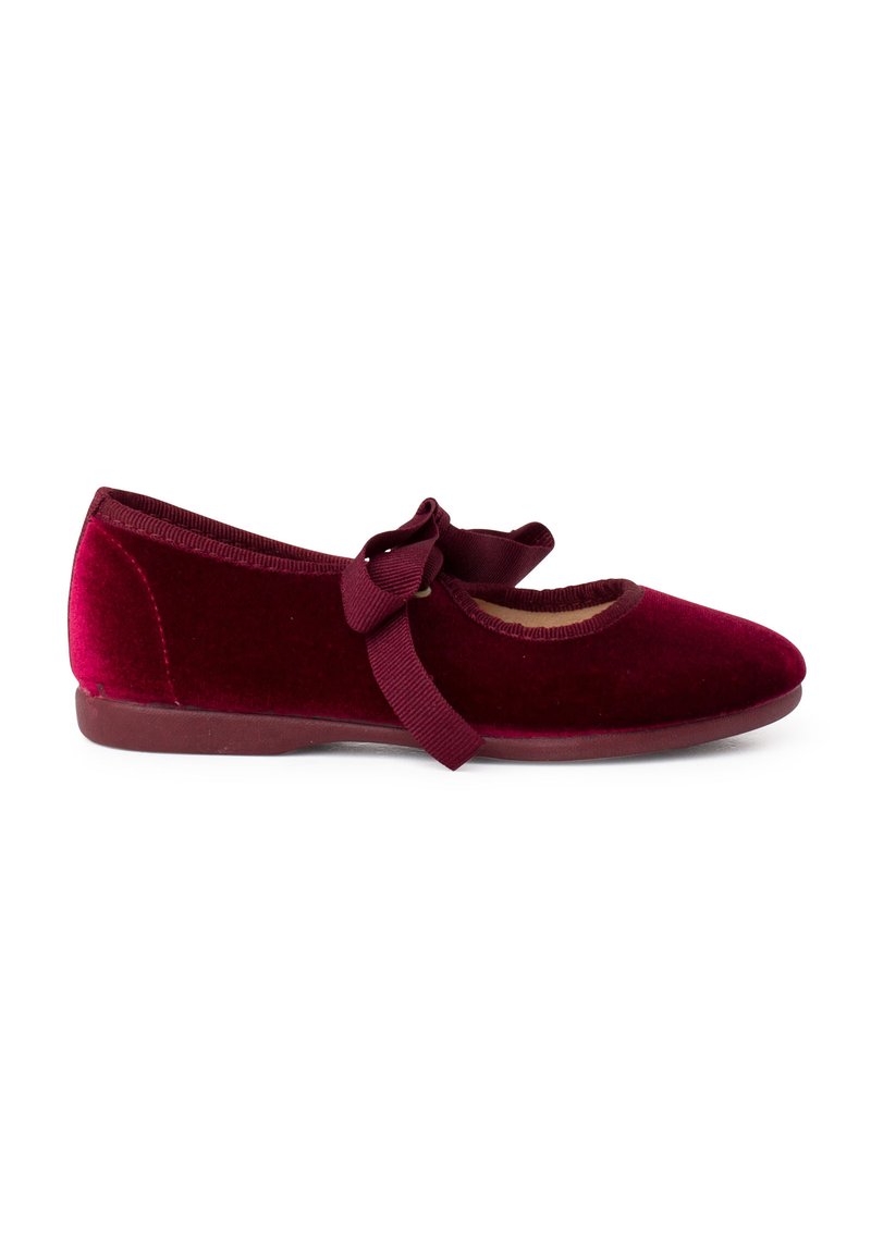 Pisamonas Ballerine con cinturino - burdeos