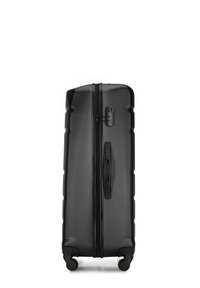 WITTCHEN LARGE SUITCASE WITH LUGGAGE TAG FROM ABS - Valise à roulettes - black