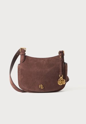 Lauren Ralph Lauren, MARCY CROSSBODY MEDIUM - Sac bandoulière - chestnut brown