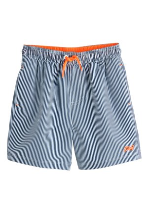 Plavecké šortky - blue white