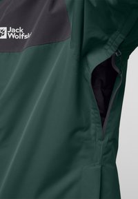 Jack Wolfskin JASPER 3IN1 - Regenjas - black olive