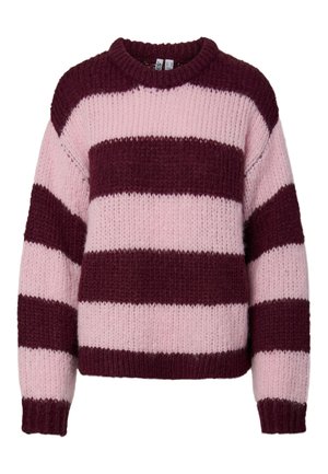Pieces, PCDORTHEA LS CHUNKY KNIT NOOS BC - Pullover - light red