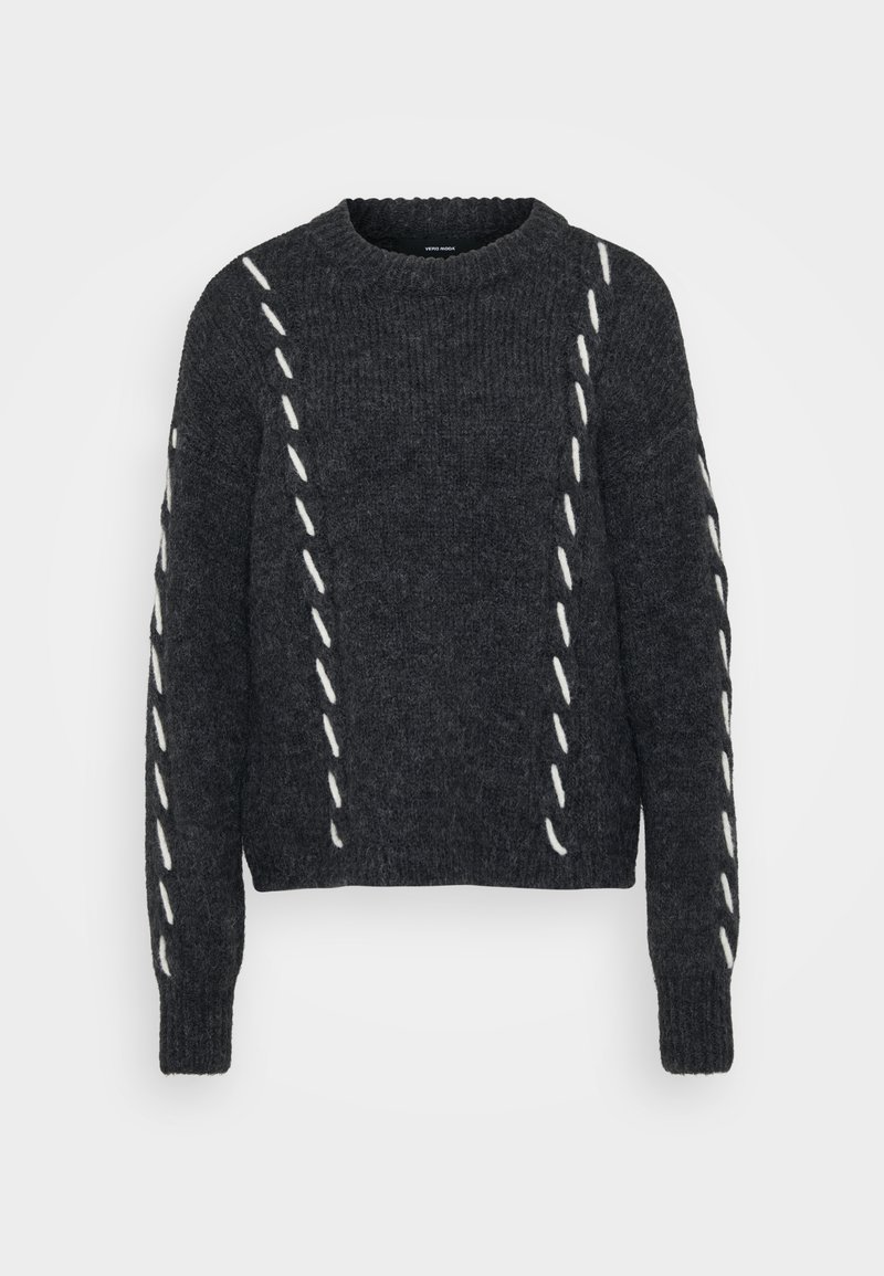 Vero Moda Tall Trui donkergrijs gemêleerd Vero Moda Tall Trui donkergrijs gemêleerd