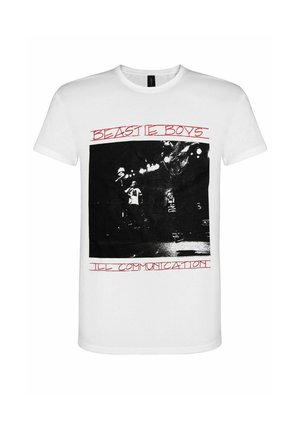 BEASTIE STAGE - T-shirt imprimé - white