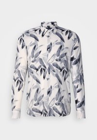 SHIRT BARCELONA REGULAR  STRAIGHT FIT PRINTED WITH LOGOED BADGE - Overhemd - cream