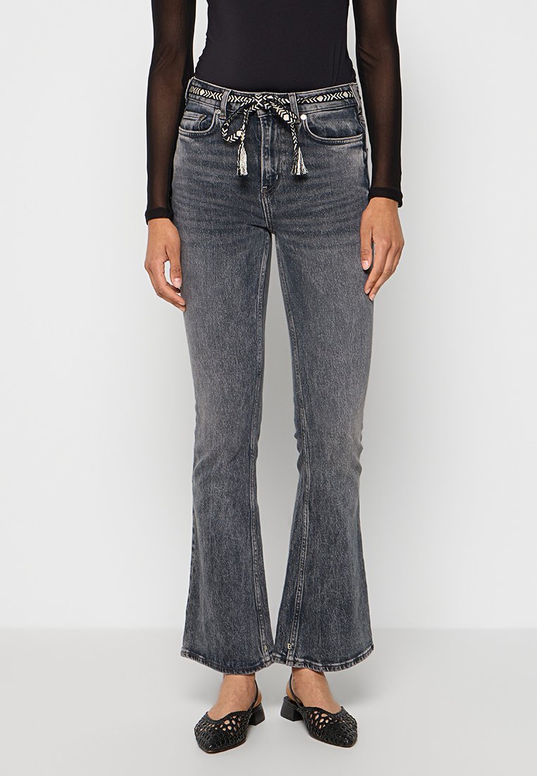 Scotch & Soda Bootcut jeans grijs