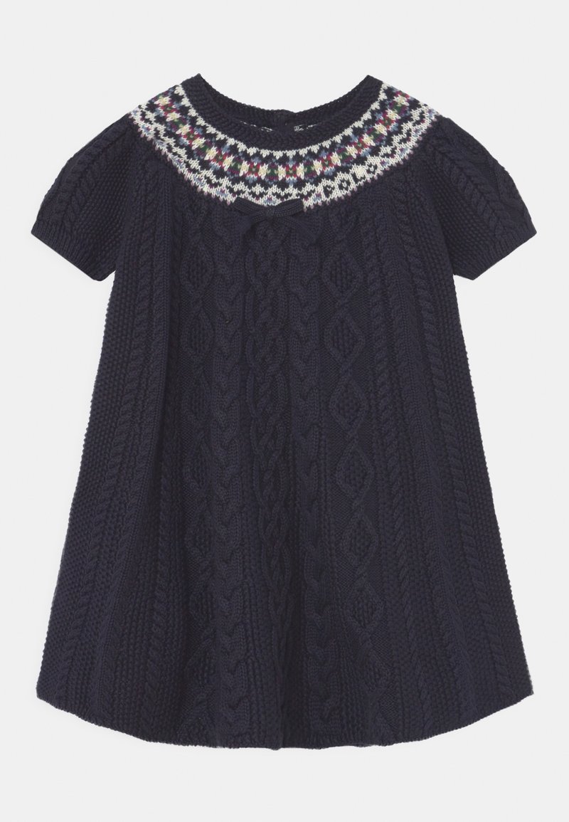 Polo Ralph Lauren BABY FAIRISLE DAY DRESS Strickkleid navy/multicoloured/dunkelblau