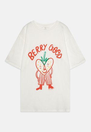 Stella McCartney Kids Print T-shirt - white/red