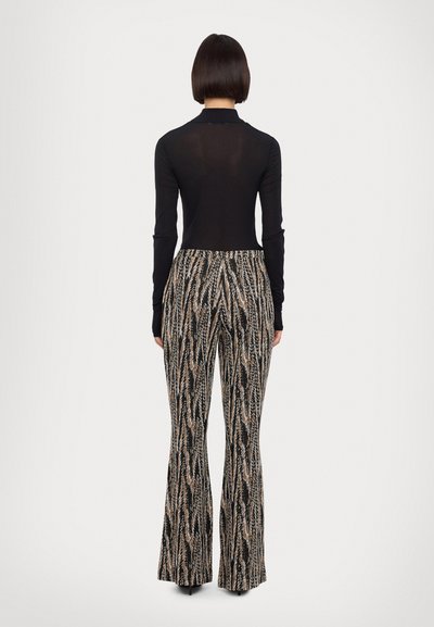 Diane von Furstenberg BURANO PANTS - Kalhoty - black