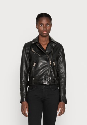 CAMILLE  - Lederjacke - jet black