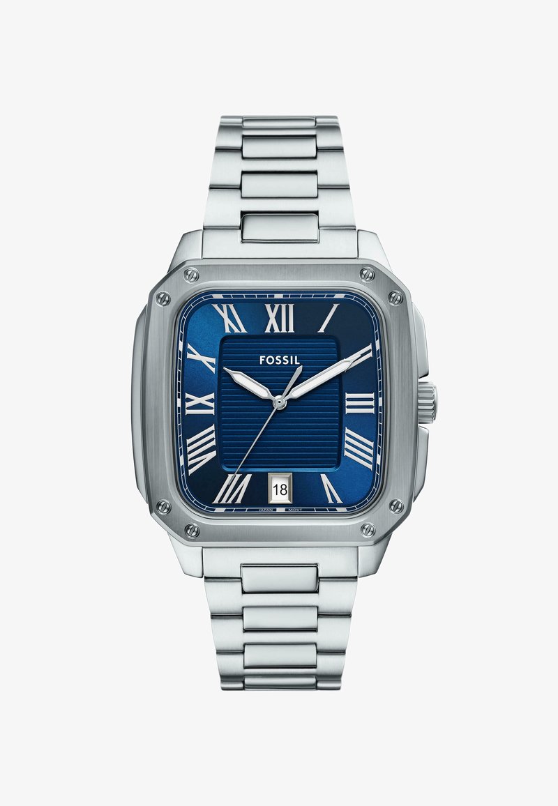 Fossil TRADITIONAL CROSBY - Horloge - silver-coloured