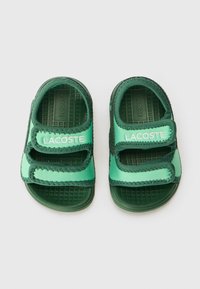 Lacoste SURUKIDS SUMMER PACK UNISEX - Ciabatte da mare - green/white
