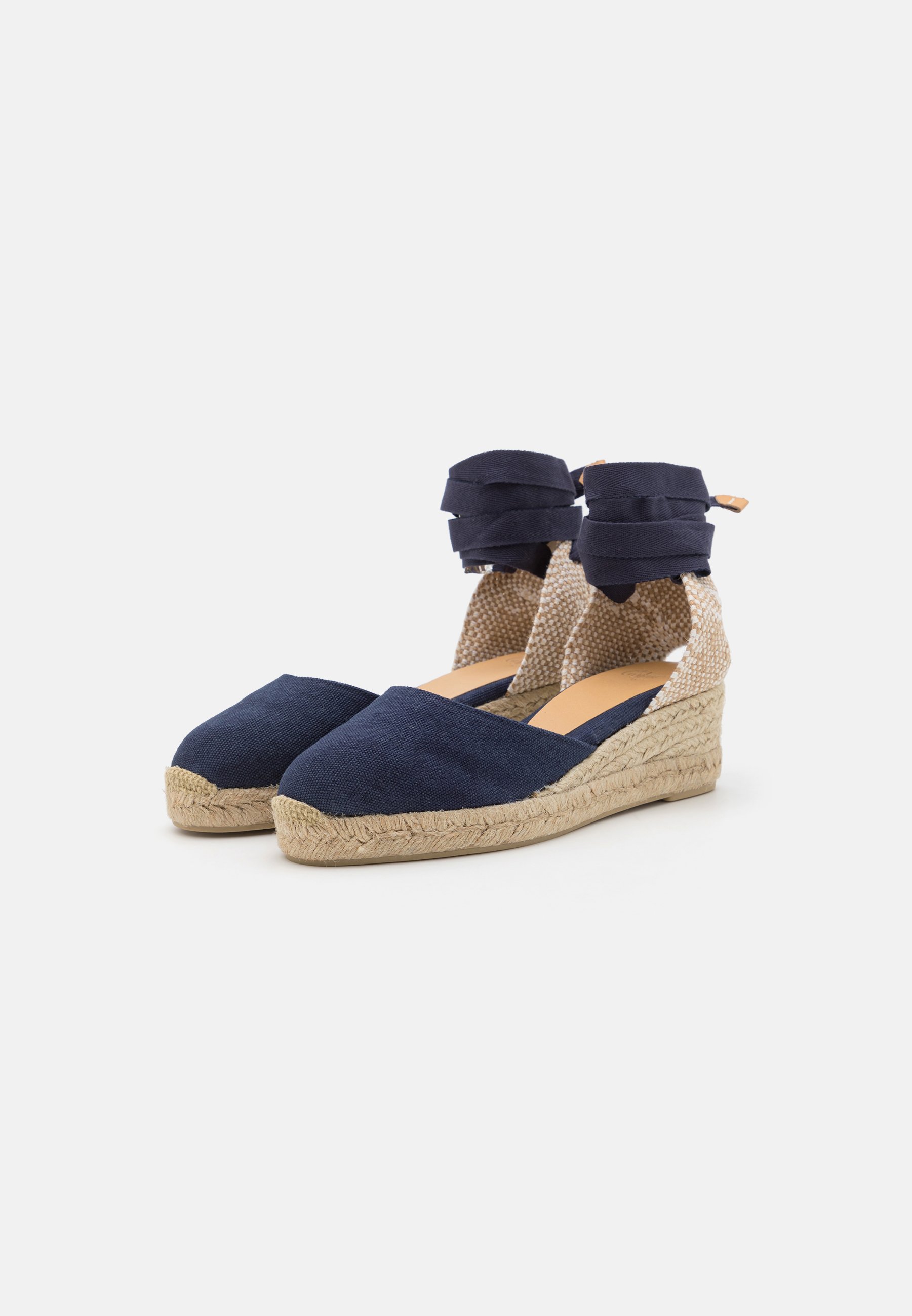 Castañer CARINA - Platform sandals - azul oxford/dark blue - Zalando