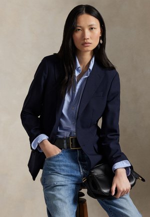 STRETCH WOOL BLAZER - Blejzer - navy